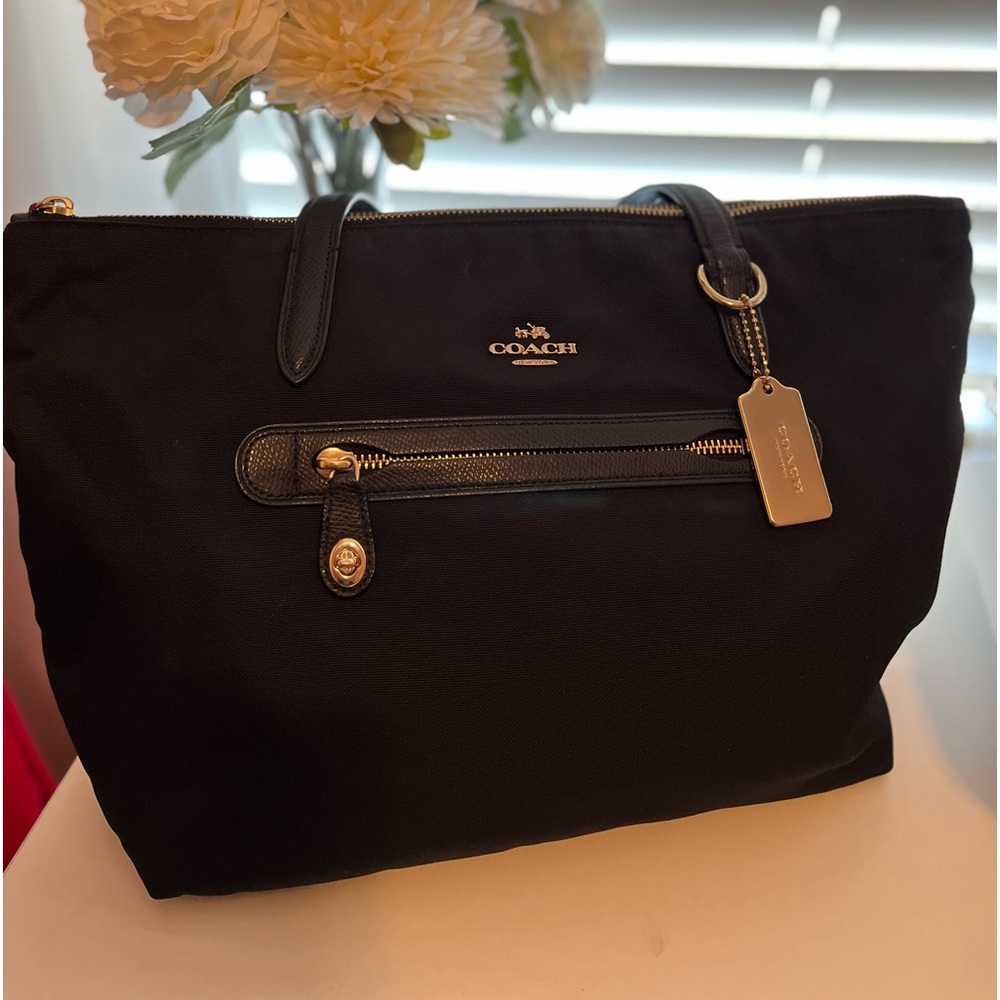 Coach Nylon Shoulder Bag.